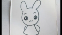 兔子简笔画卡通